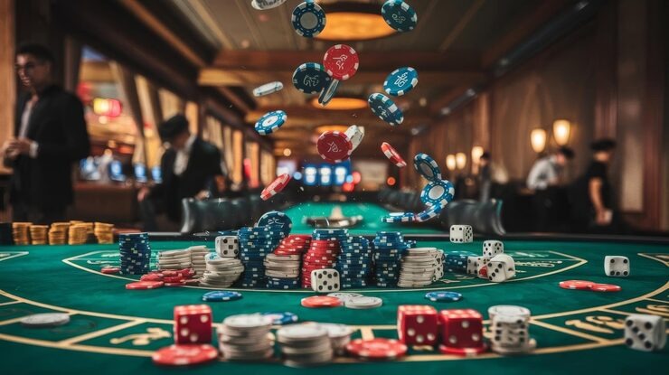 Live roulette wheel with prize table showing payout chart for all bet types